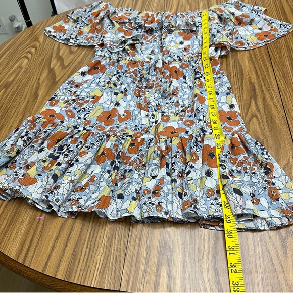 Alexis Floral Ruffle Dress in Vintage Blossom - Picture 10 of 11